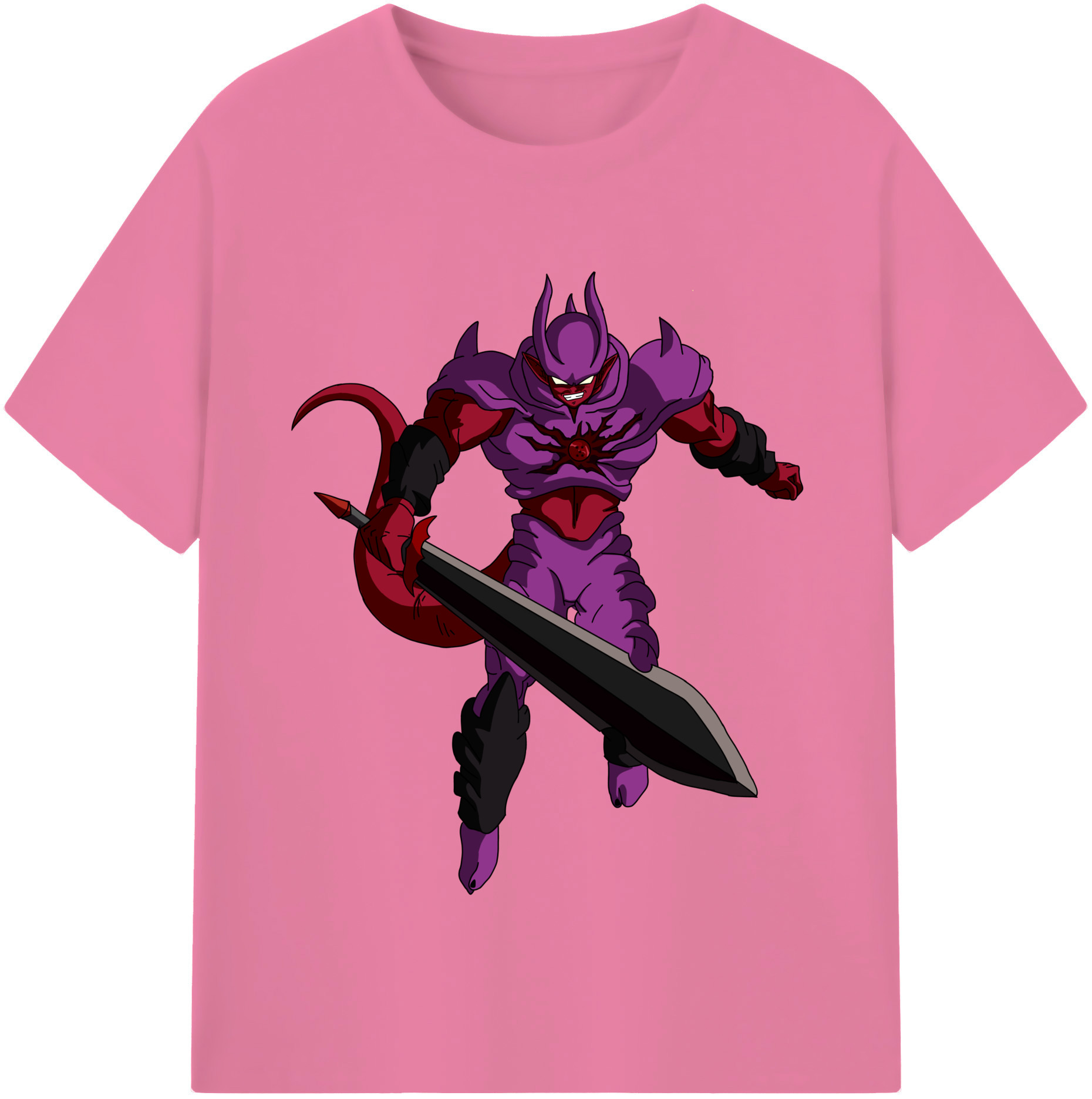 （画像用） ドラゴンボール ジャネンバ DRAGON BALL Janemba 綿100％半袖Tシャツ（フロントプリント）